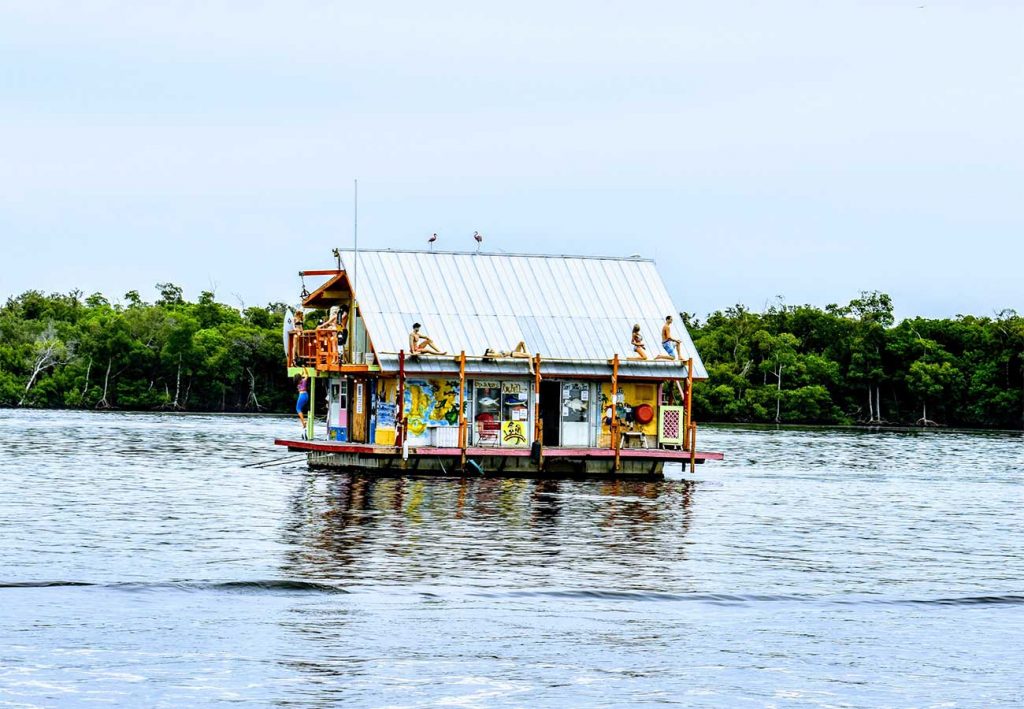 Tiki boat tour, August 2017
