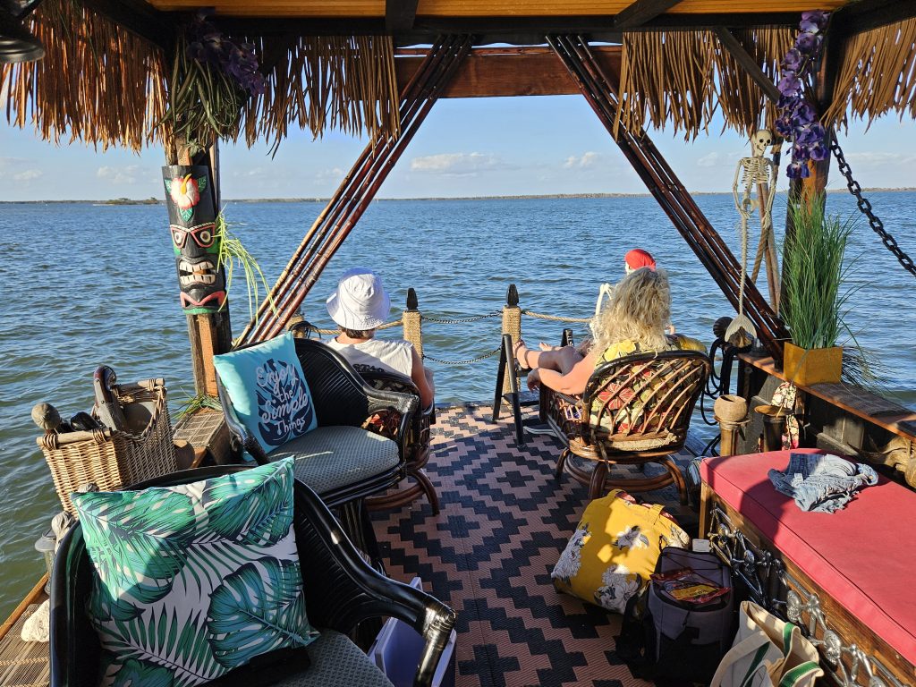 Tiki boat tour, March of 2025