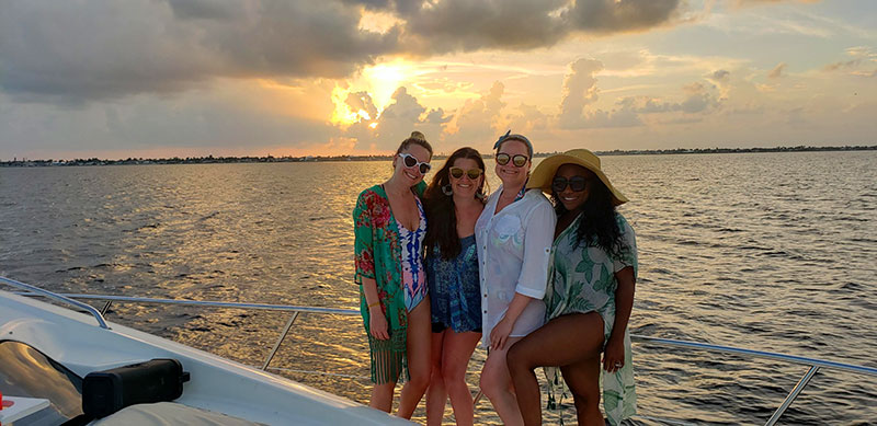 Guests on the Carolina Daze